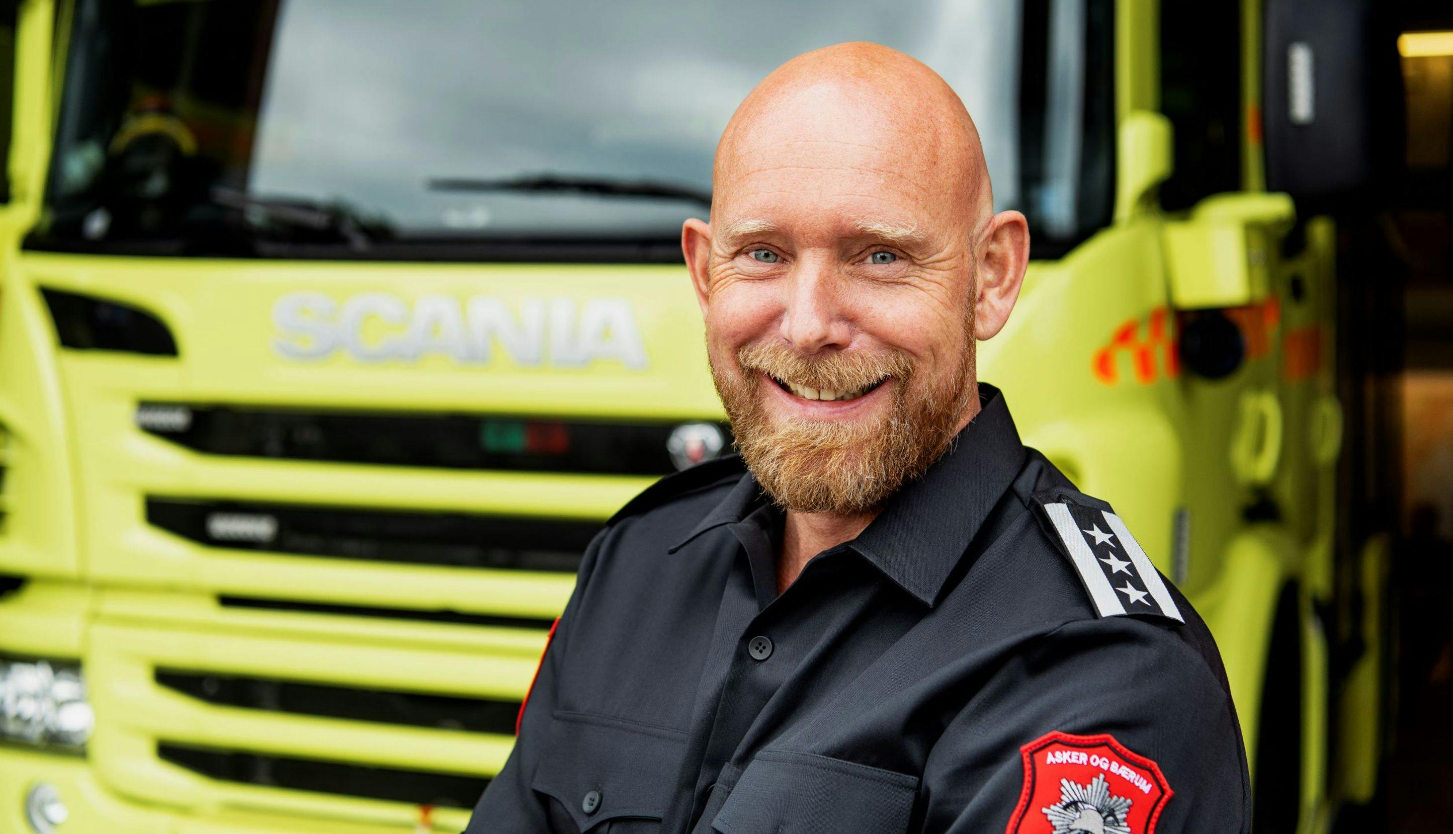 Brann- og redningssjef Anders Løberg.